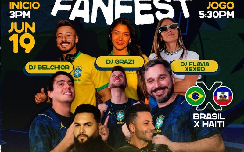 Brazil x Haiti - Watch Party Calisamba Fan Fest 2026