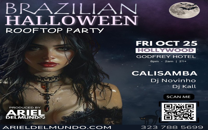 Brazilian Halloween - Rooftop Party